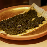 富小路 やま岸 - キャビア昆布漬け