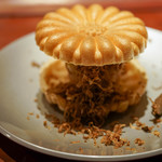 富小路 やま岸 - モナカとトリュフ