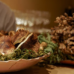 富小路 やま岸 - 松茸