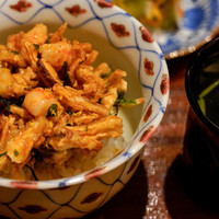 たきや - かき揚げ天丼