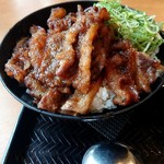 カルビ丼とスン豆腐専門店 韓丼 - カルビ丼  肉大盛り