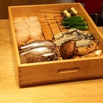 天ぷら たけうち - 本日のネタ