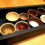 天ぷら たけうち - 選ぶお猪口