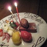 ラ・ピッチョリー・ドゥ・ルル - デザートのBDプレート