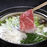 黒毛和牛しゃぶしゃぶコース