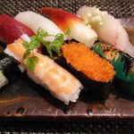 玄海鮨 - 竹にぎり（１０００円）じゃっどん。