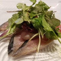 リストランテ ペガソ - 瞬間薫製した鯖のマリネ