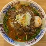 ほっこり中華そば もつけ - -限定- スタミナホルモン味噌らーめん（味玉1コ付）￥1,000
                                大盛　￥100
                                