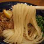Sanuki Tachigui Udon Kirinya - 和牛肉ぶっかけ（うどん）