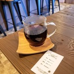 Washoku Kafe En - モーニングセットのコーヒー