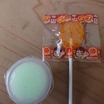 王者-23 - 食後のサービスでもらった、飴とゼリー