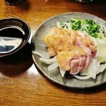 うち田 - 胸トロ肉のたたき