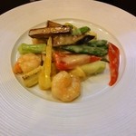 中国麺飯 勇 - 野菜と海老のチーズ炒め