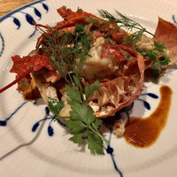 au deco - 活オマール海老とフレッシュ・ポルチーニのソテー