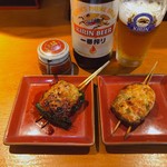 とんかつせんのき - ♦︎肉詰めピーマン　253
♦︎肉詰めしいたけ　253
♦︎瓶ビール中キリン一番搾り 605