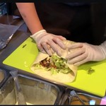 ロックンロール ブリトー - 両端から押さえ込んで　あとは気合いで丸め込む！