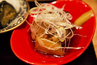 酒と博多飯 燦々 - 長崎雲仙豚の角煮