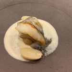 あま木 - 太刀魚　落花生のソースで