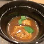 あま木 - 湯葉の味噌汁