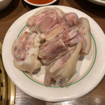 焼肉 鶯谷園 - 豚足　495円