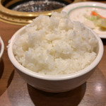焼肉 鶯谷園 - ライス大　275円