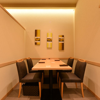 Enjoy sushi in a carefully selected private room space.