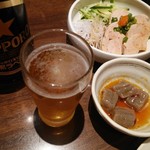 げんき屋 - ビールとあん肝