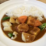 Resutoran Andoka Fe Ragu-N - 地元九州の元気野菜がたっぷり！ ベジタブルカレー \1,340(単品)