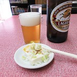 龍鳳飯店 - まずゎビール。