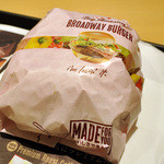 Makudonarudo - ブロードウェイバーガーの包装紙