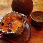 志づ香 - 牡蠣の雲丹焼きと東洋美人のお酒