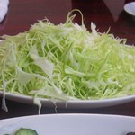 大昌園 - 千切りキャベツです