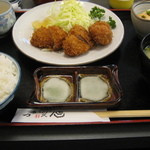 とんかつ 川久 - とんかつ川久　ランチヒレかつ