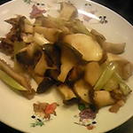 華 - エリンギ・ハチノス・ネギのオイスター炒め(予約お任せ料理)