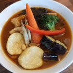 CURRY&CAFE 晴れの日 - ポークと野菜 2019.10月