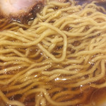 でくの坊 - 細縮れ麺アップ