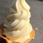 Saranoki Chaya - 津和野産ゆず ソフトクリーム（３００円）