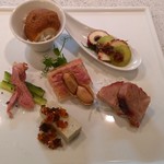 欣喜 - 本日の前菜の盛合せ