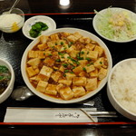 京華閣 - 週替り定食“麻婆豆腐”