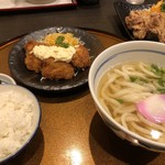 麺処くらや - ハモフライ定食