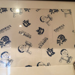 中華そば モリス - 昭和22年創業、30年頃の包み紙だそうです