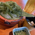 沖縄料理ちぬまん - 県産海ぶどう638円