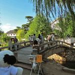 町家喫茶 三宅商店 - ちびつぬ「つぬっこちゃん、ちょっとすいてきたわよ～」そうだね。今のうちにボキらも写真を撮りに行こう。 