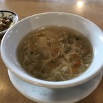 中華菜館 長安 - 玉子スープ