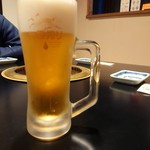 Nikudouraku Iroha - 2019年10月　最初の生ビール