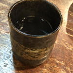 ルノアール - お決まりの緑茶