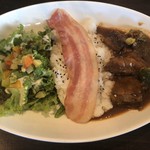 ふじみラウンジ - うちの肉丼　1200円＋10%