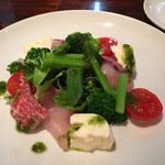 ルール ブルー - 島根産カンパチのサラダ仕立て