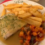 Restaurant le Petrusse - 鱈のバター焼き