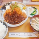 大富士 - ビフカツ定食